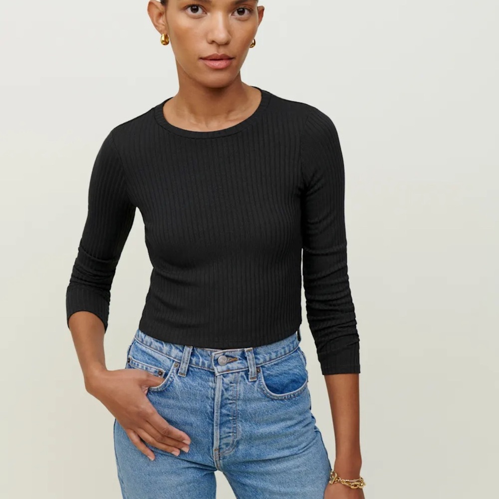 Reformation Jackie Knit Top